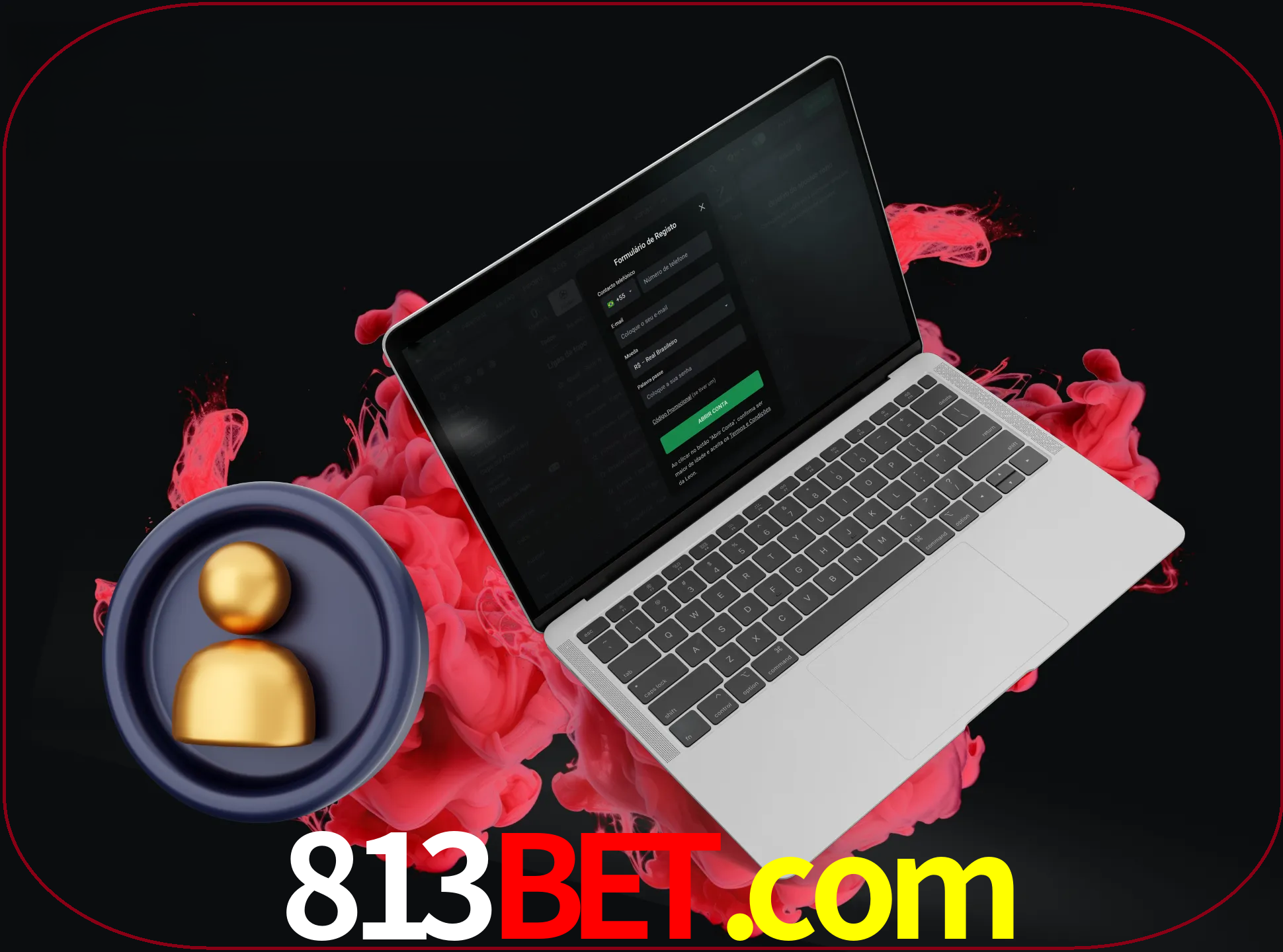 No cabeçalho do site 813bet, clique no botão que o levará a um formulário especial onde terá de introduzir as suas informações actuais.