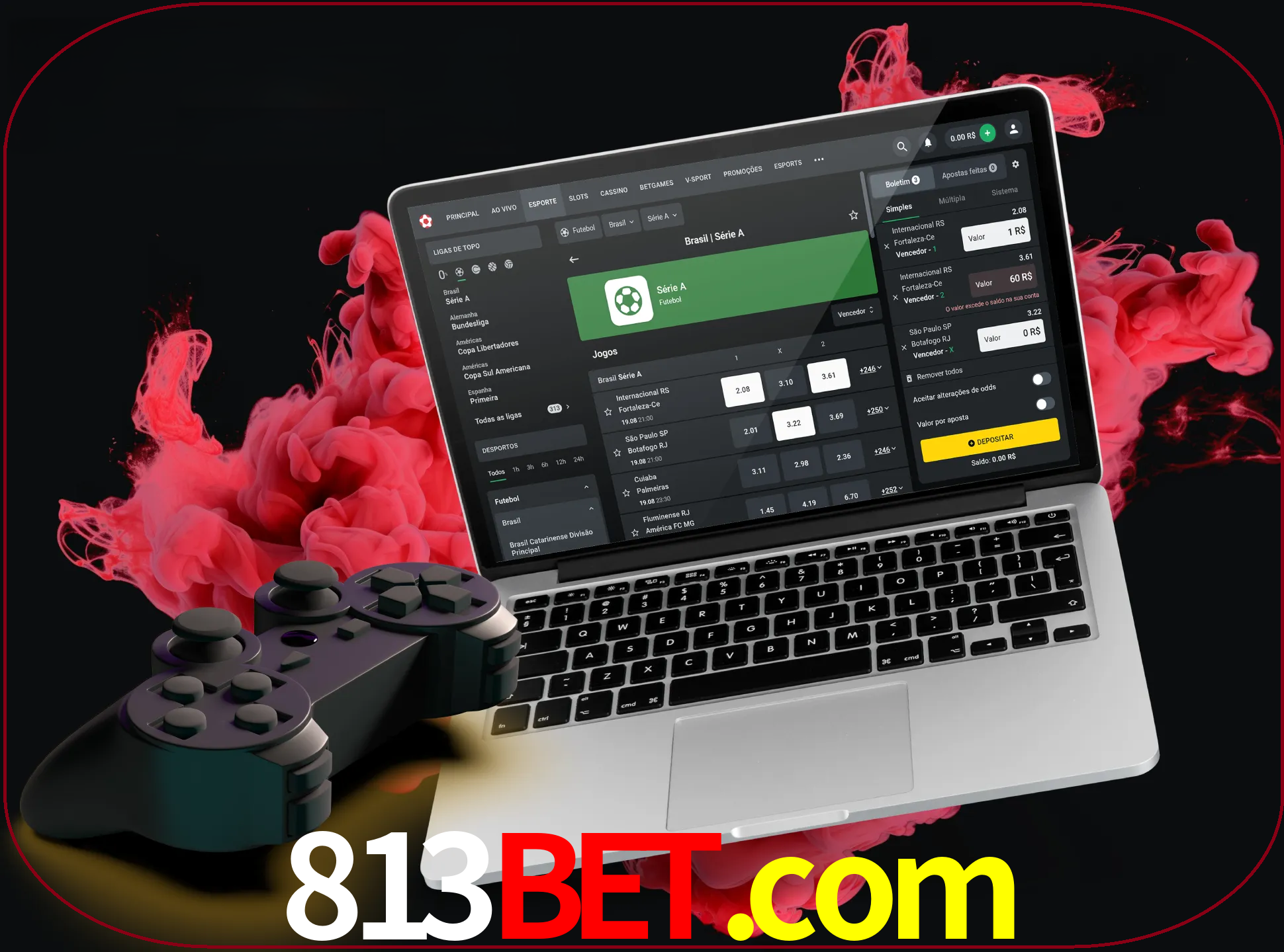 Visite a secção especial de jogos de vídeo em 813bet para descobrir em que jogos pode apostar e ganhar muito dinheiro.